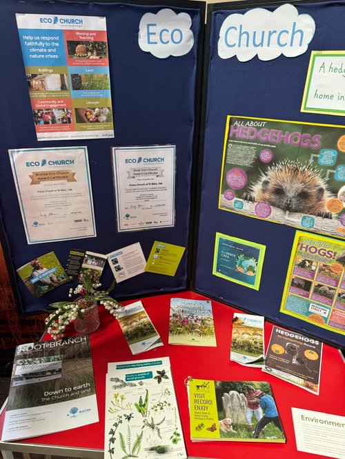 St Marys Church Usk - Eco Award - Eco Church Stand.jpg